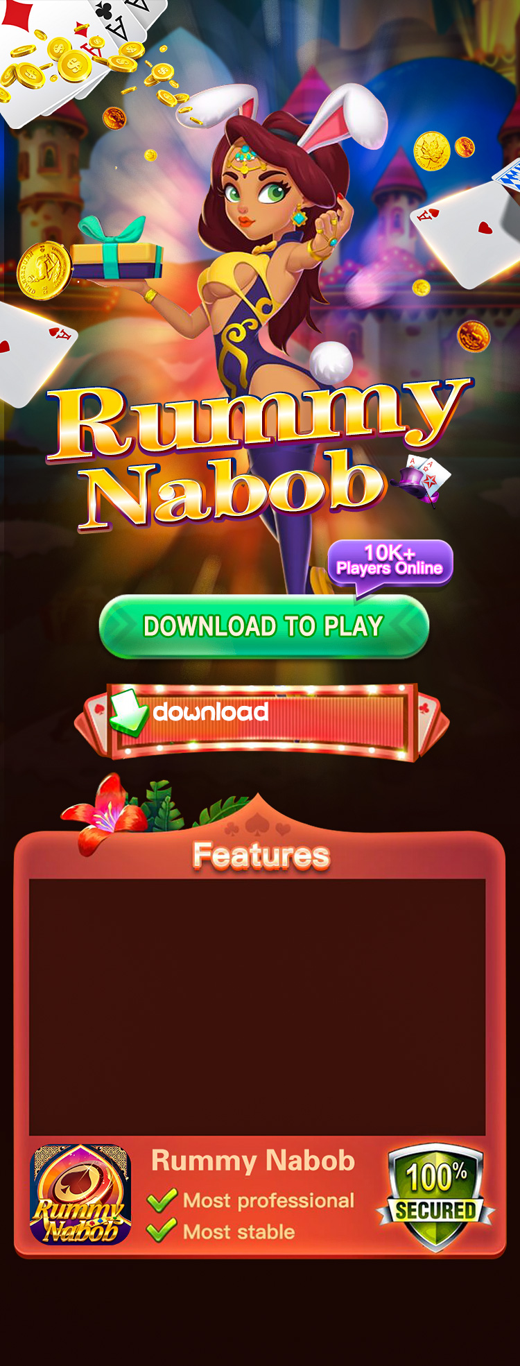 Download Rummy Nabob App Banner